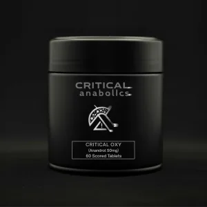 CRITICAL Anadrol 50mg (60 tabs)