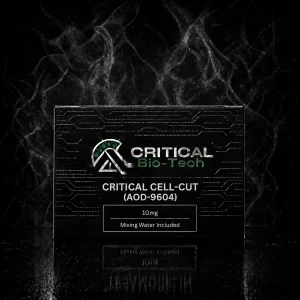Critical Bio-Tech AOD 9604 5mg (Vial - Mixing Water Included)